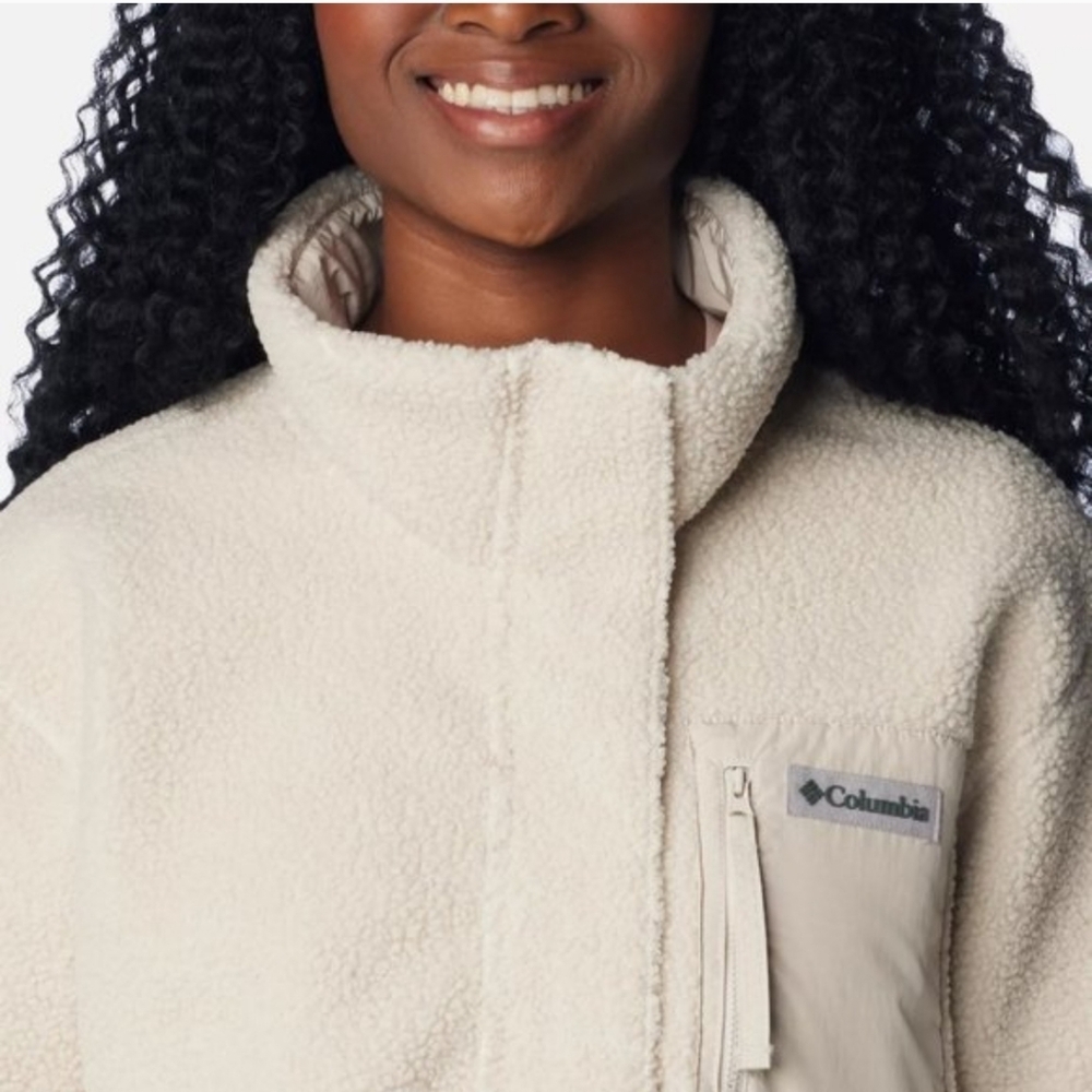 ISO Women's Columbia FULL LENGTH Panorama Jacket With Omni-heat Technology - Picture 2 of 8